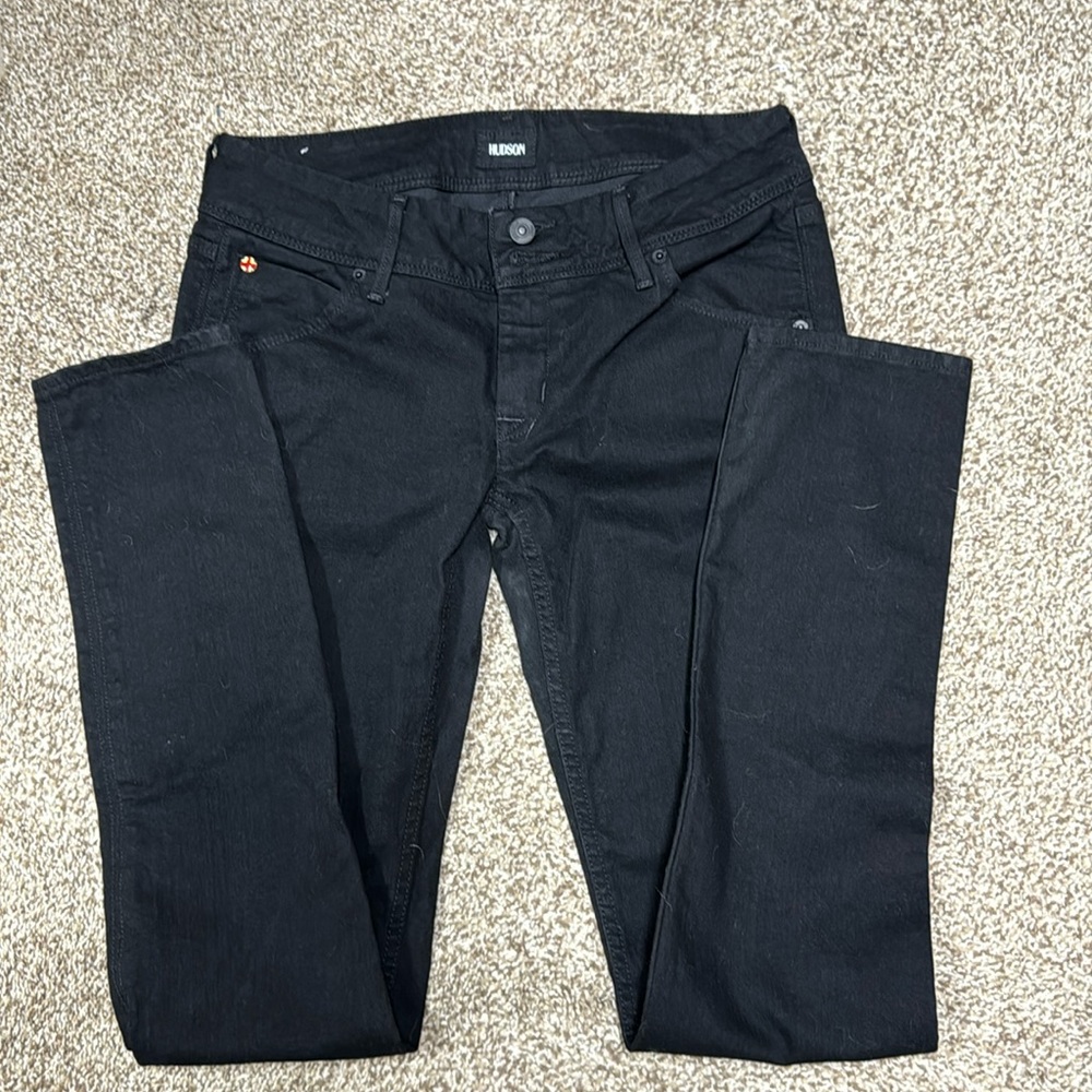 Black Hudson Skinny Jean. Collin Flap size 27